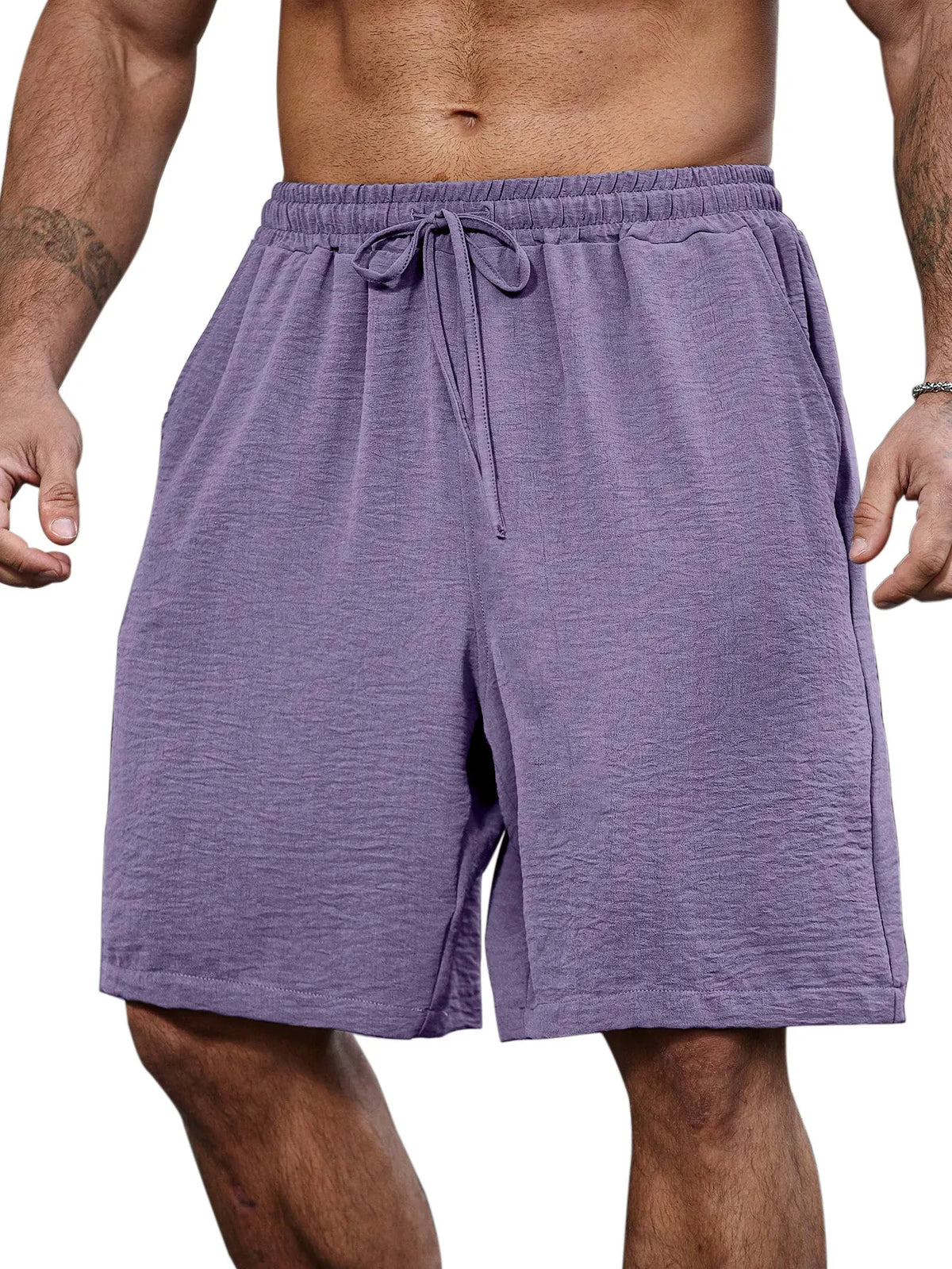 Men's Casual Simple Solid Color Comfortable Shorts