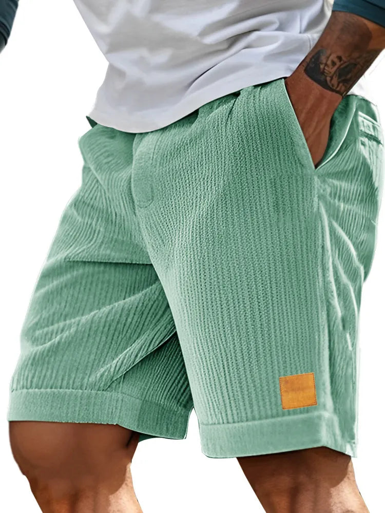 Men's Fashion Casual Retro Sports Embroidered Logo Shorts