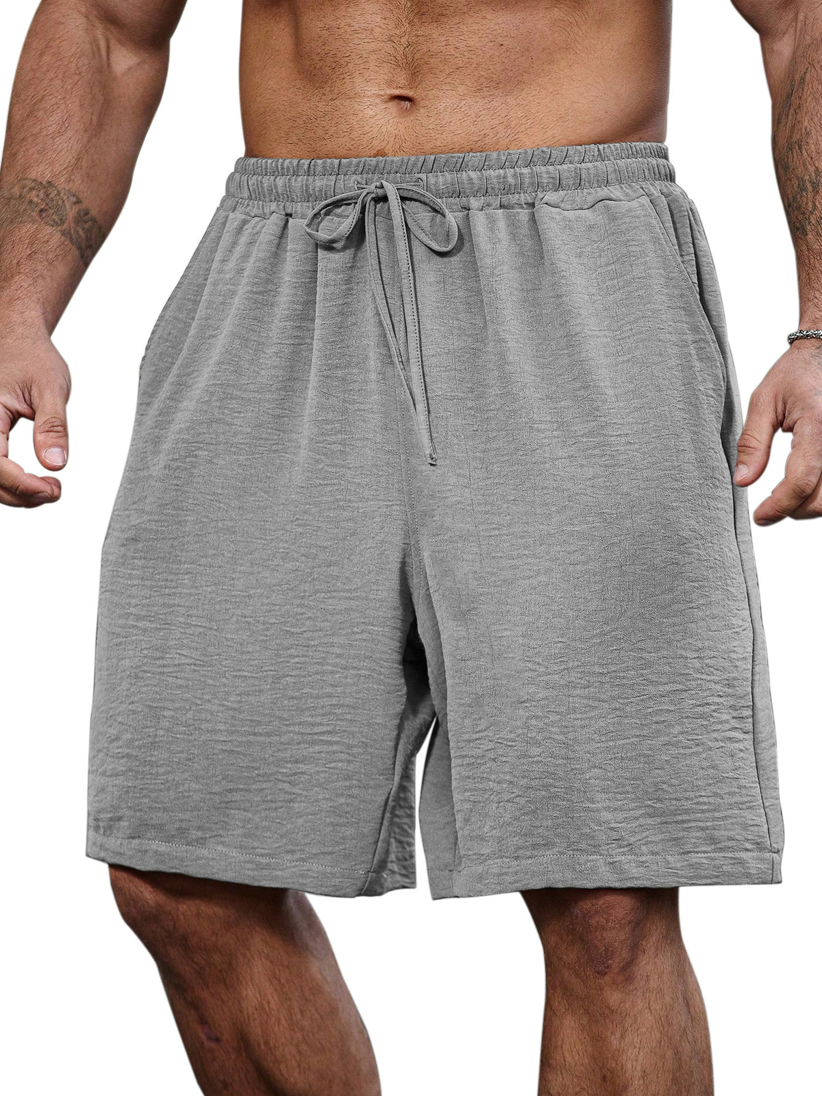 Men's Casual Simple Solid Color Comfortable Shorts