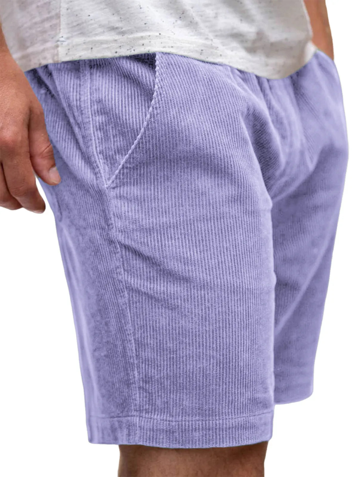 Men's Corduroy Summer Simple Casual Shorts