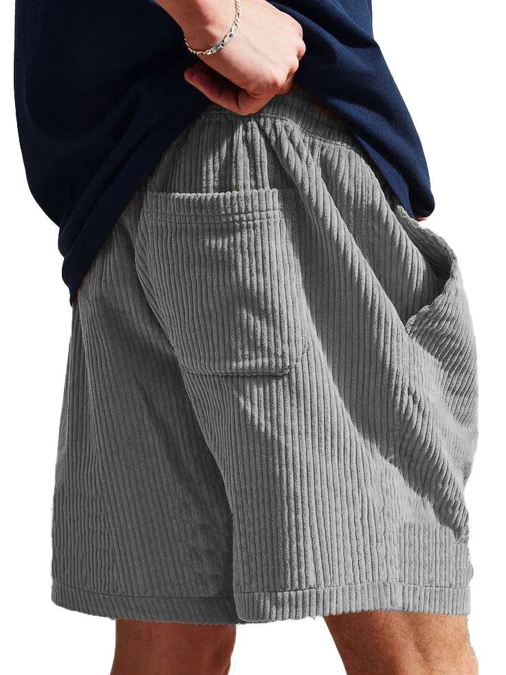 Men's Fashion Casual Corduroy Shorts