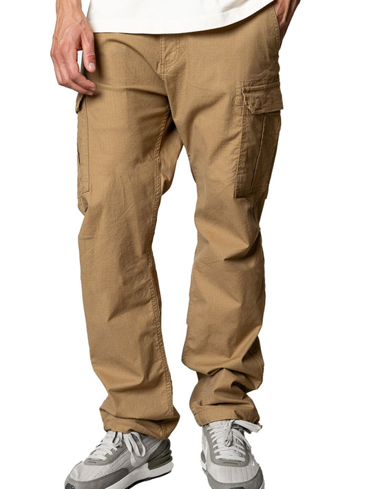 Men's Casual Solid Color Pocket Cargo Pants