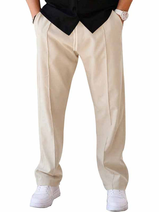 Men's Loose Straight Sports Casual Trousers