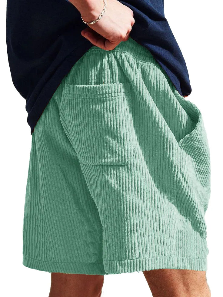 Men's Fashion Casual Corduroy Shorts