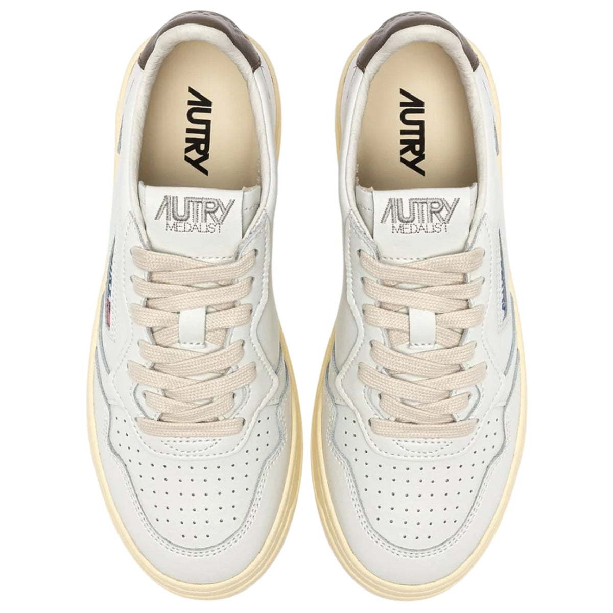 Autry Medalist Low Man Sneakers - Choc