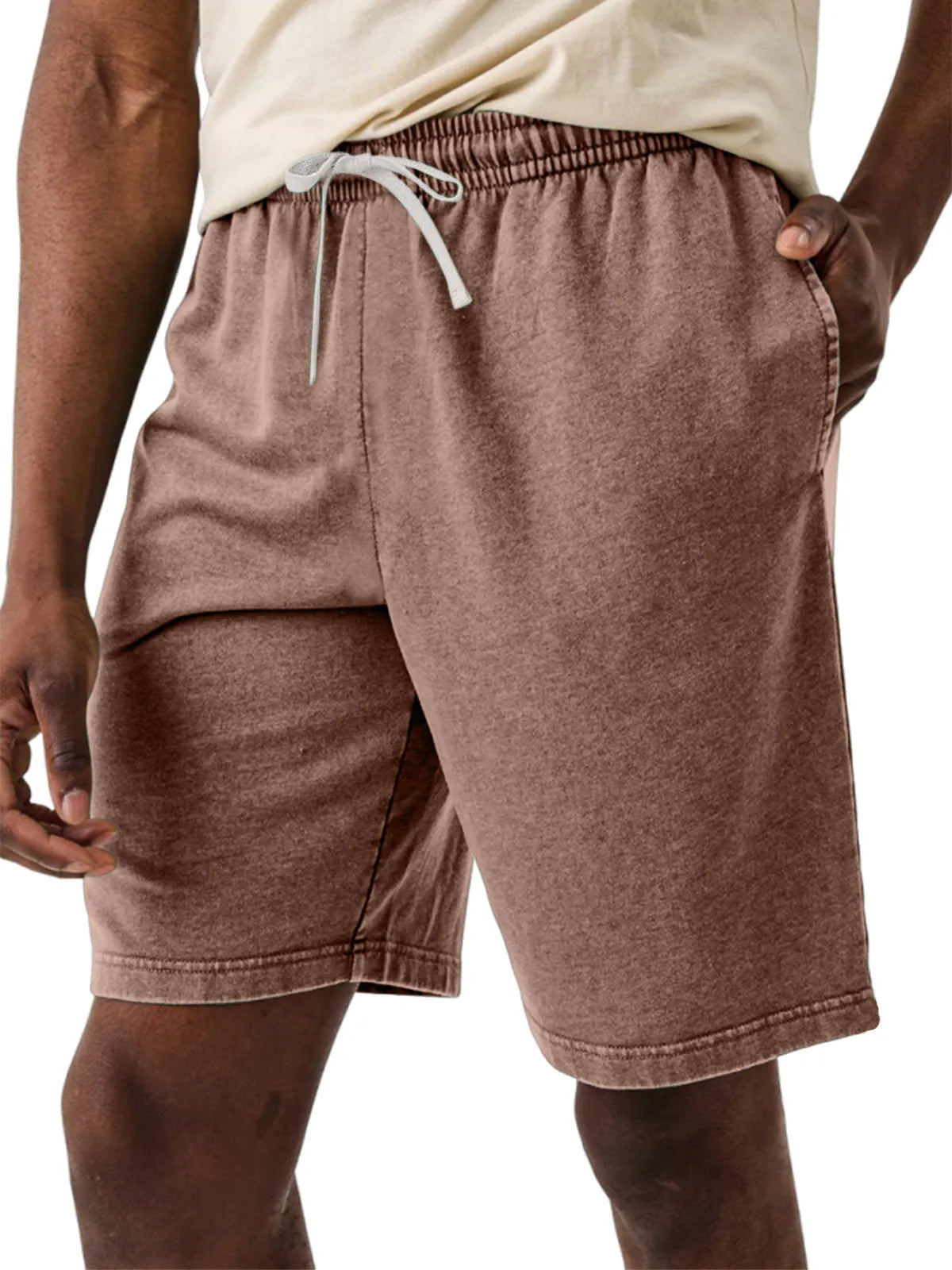 Men's Loose Washed Vintage Cotton Casual Shorts