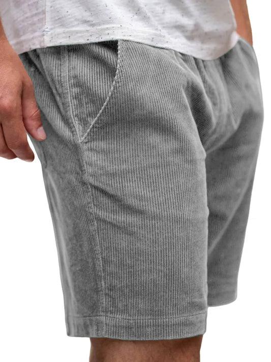 Men's Corduroy Summer Simple Casual Shorts