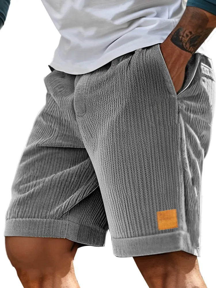 Men's Fashion Casual Retro Sports Embroidered Logo Shorts