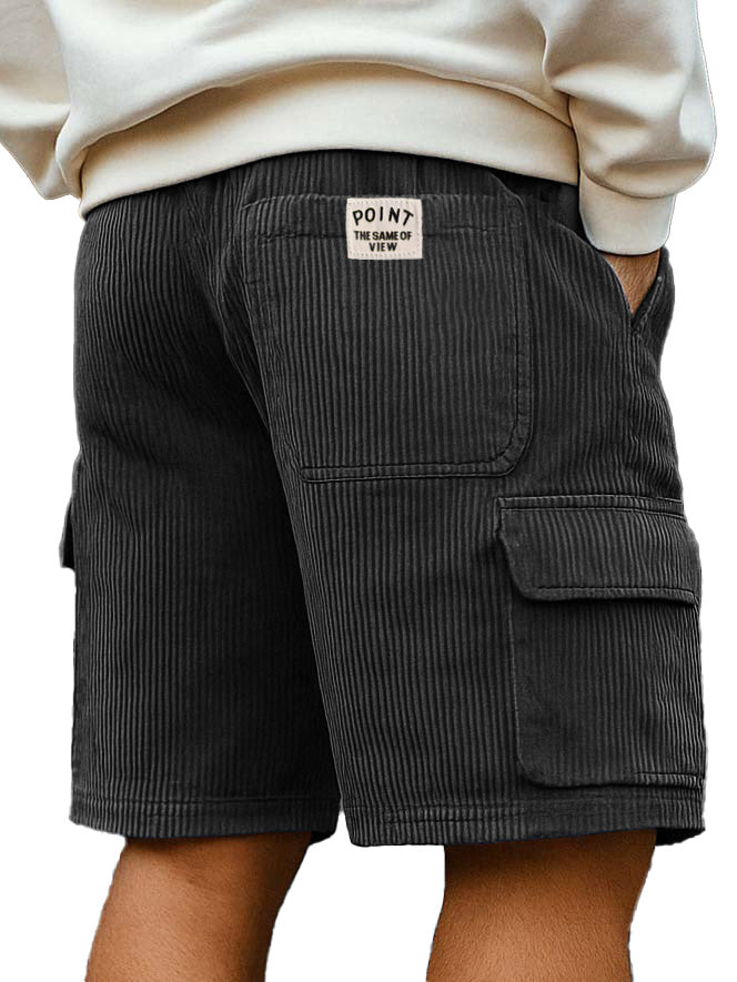 Men's Outdoor Retro Workwear Pocket Ripstop Shorts