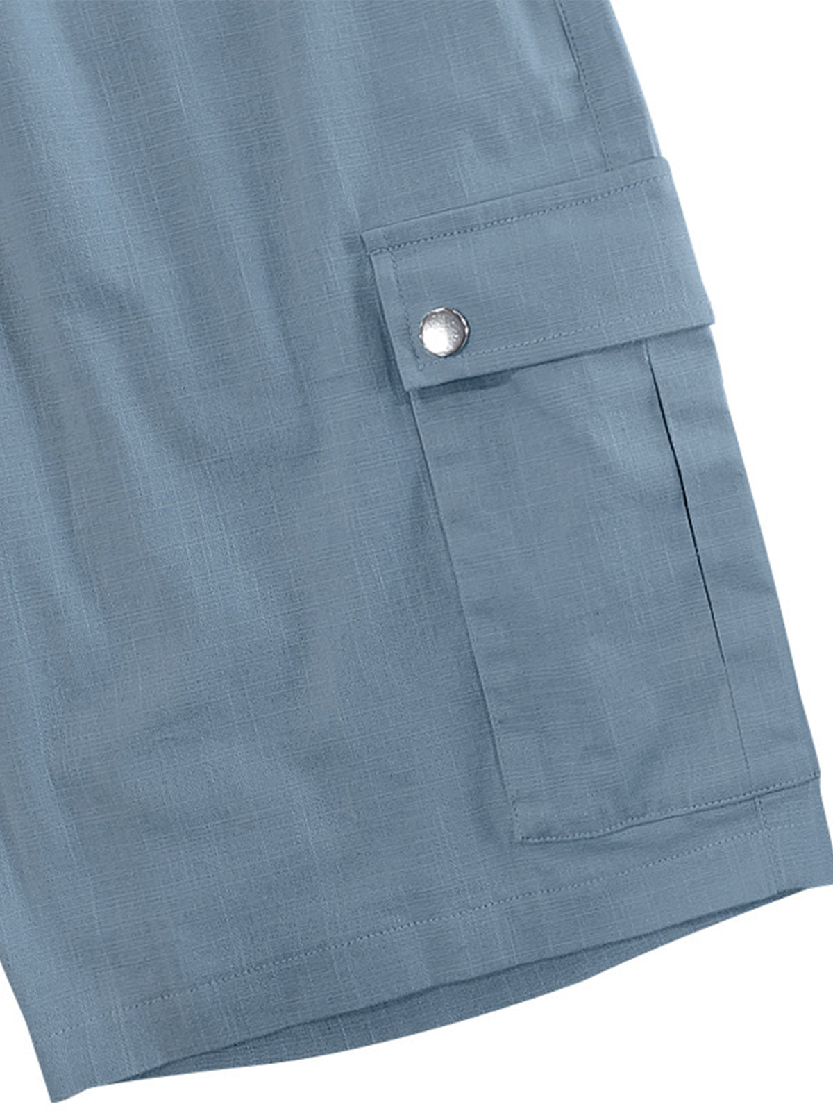 Men's Multi-pocket Cotton Casual Loose Shorts