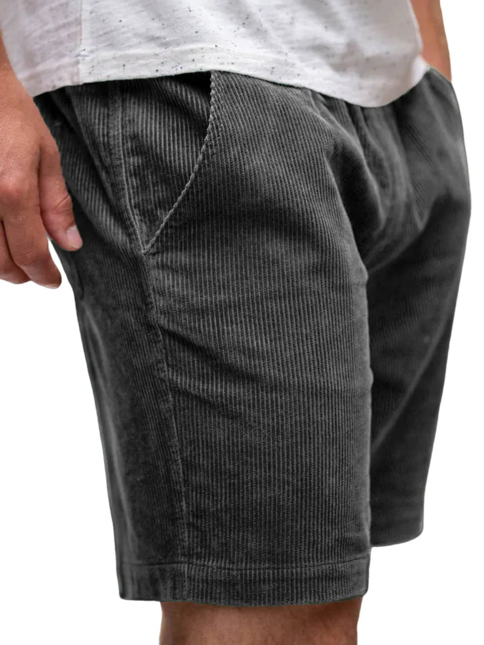 Men's Corduroy Summer Simple Casual Shorts