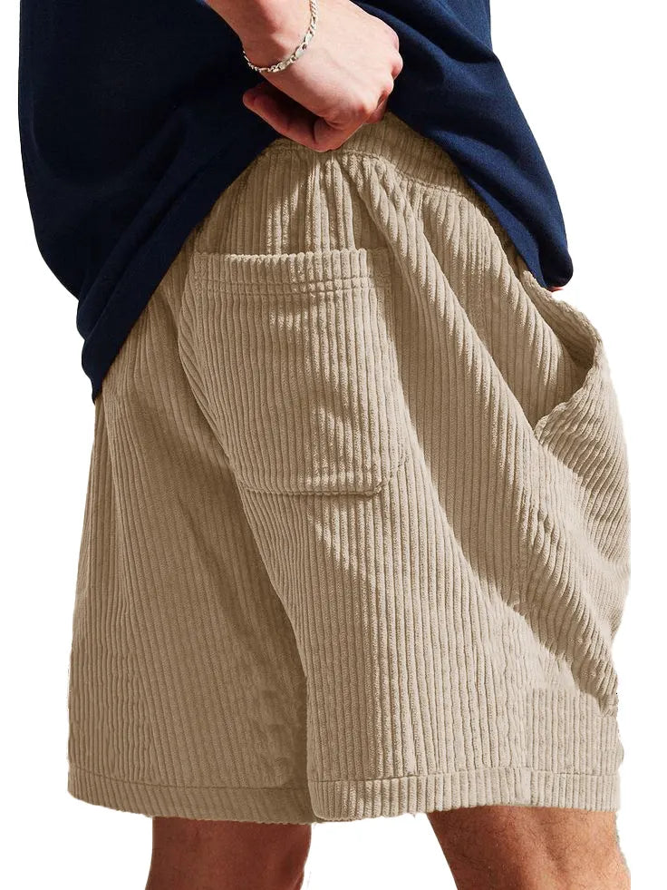 Men's Fashion Casual Corduroy Shorts