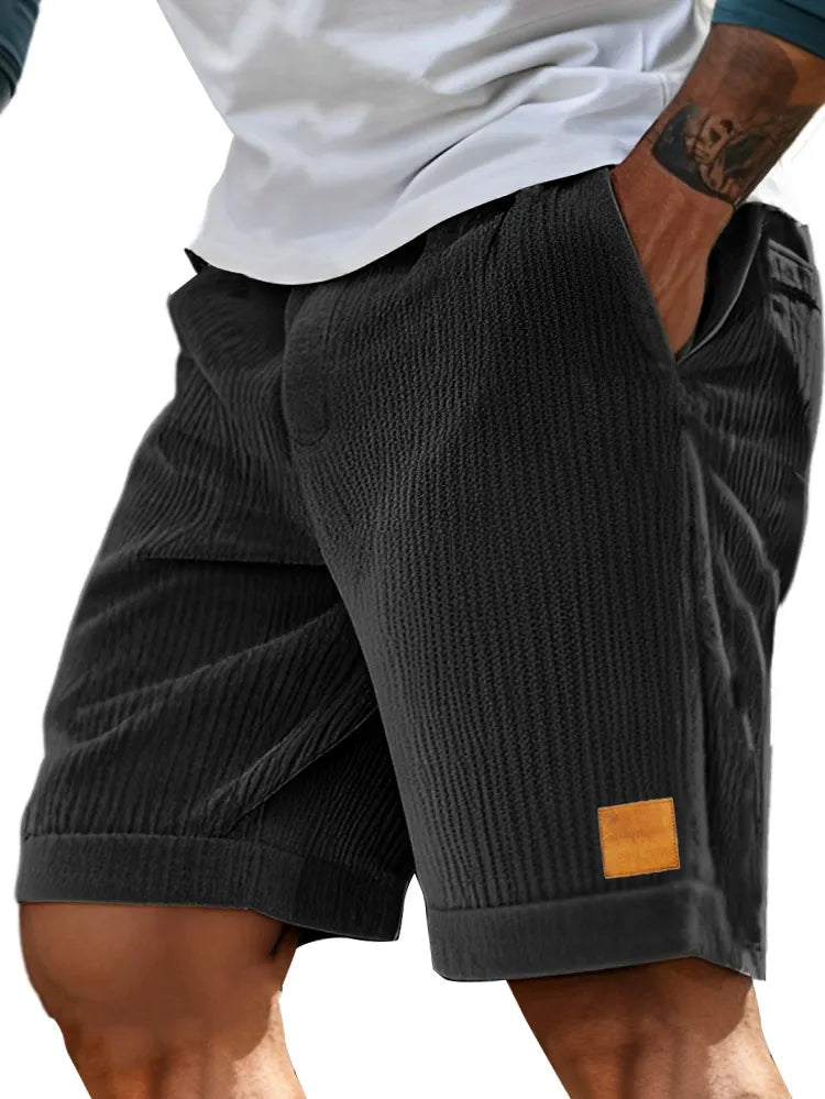 Men's Fashion Casual Retro Sports Embroidered Logo Shorts
