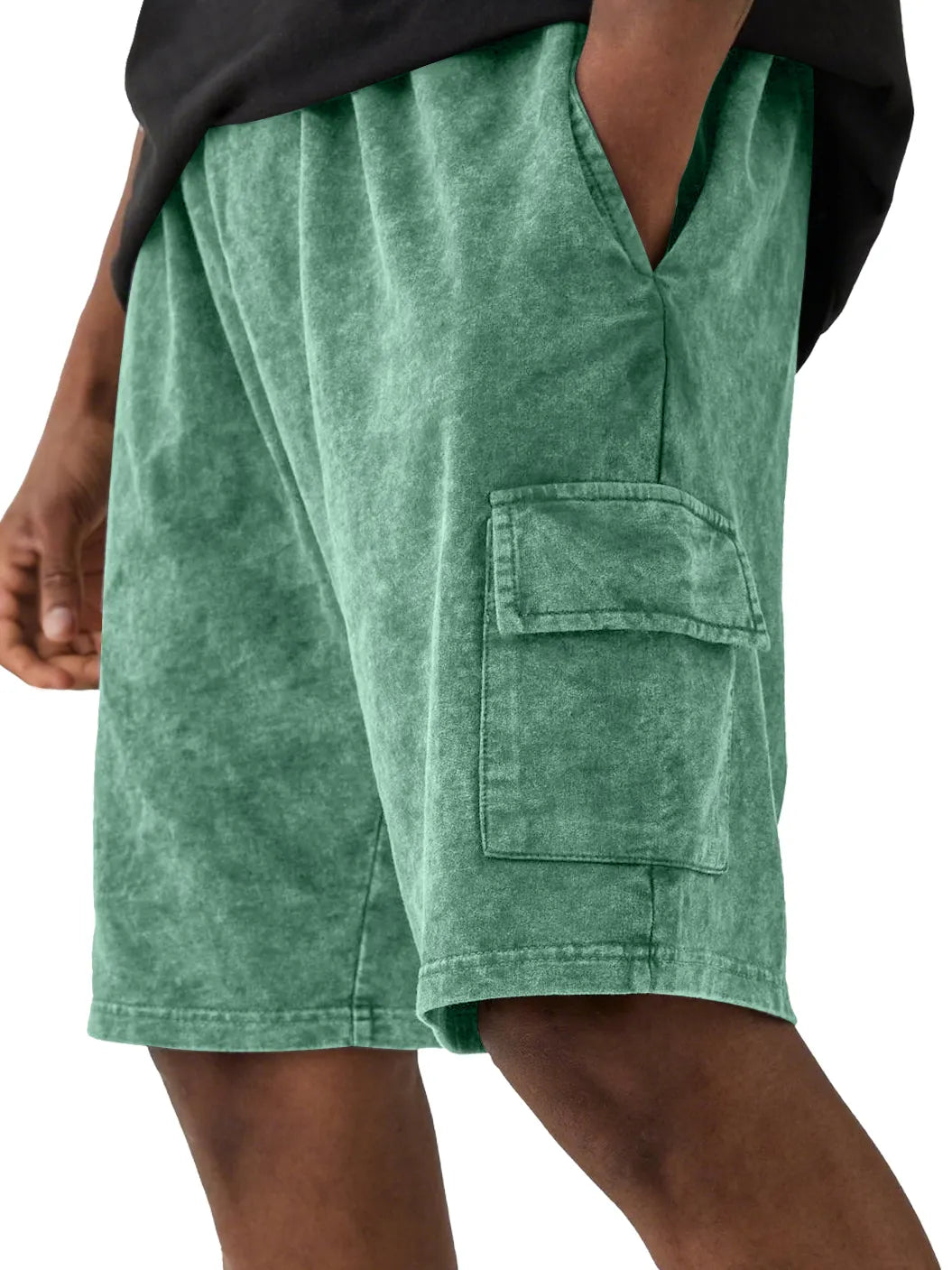 Men's Fashion Retro Cargo Pocket Casual Shorts