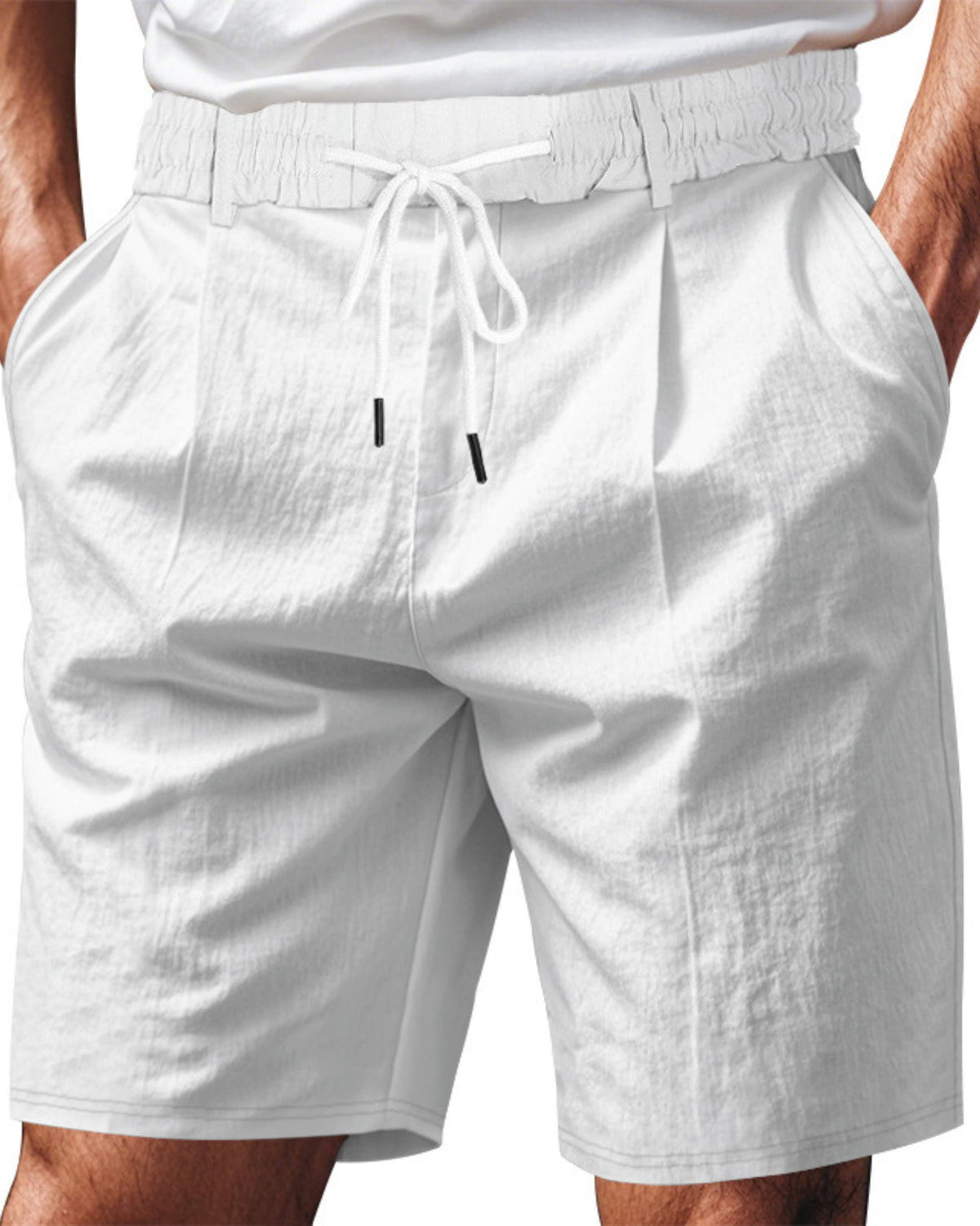 Men's Linen Breathable Beach Shorts