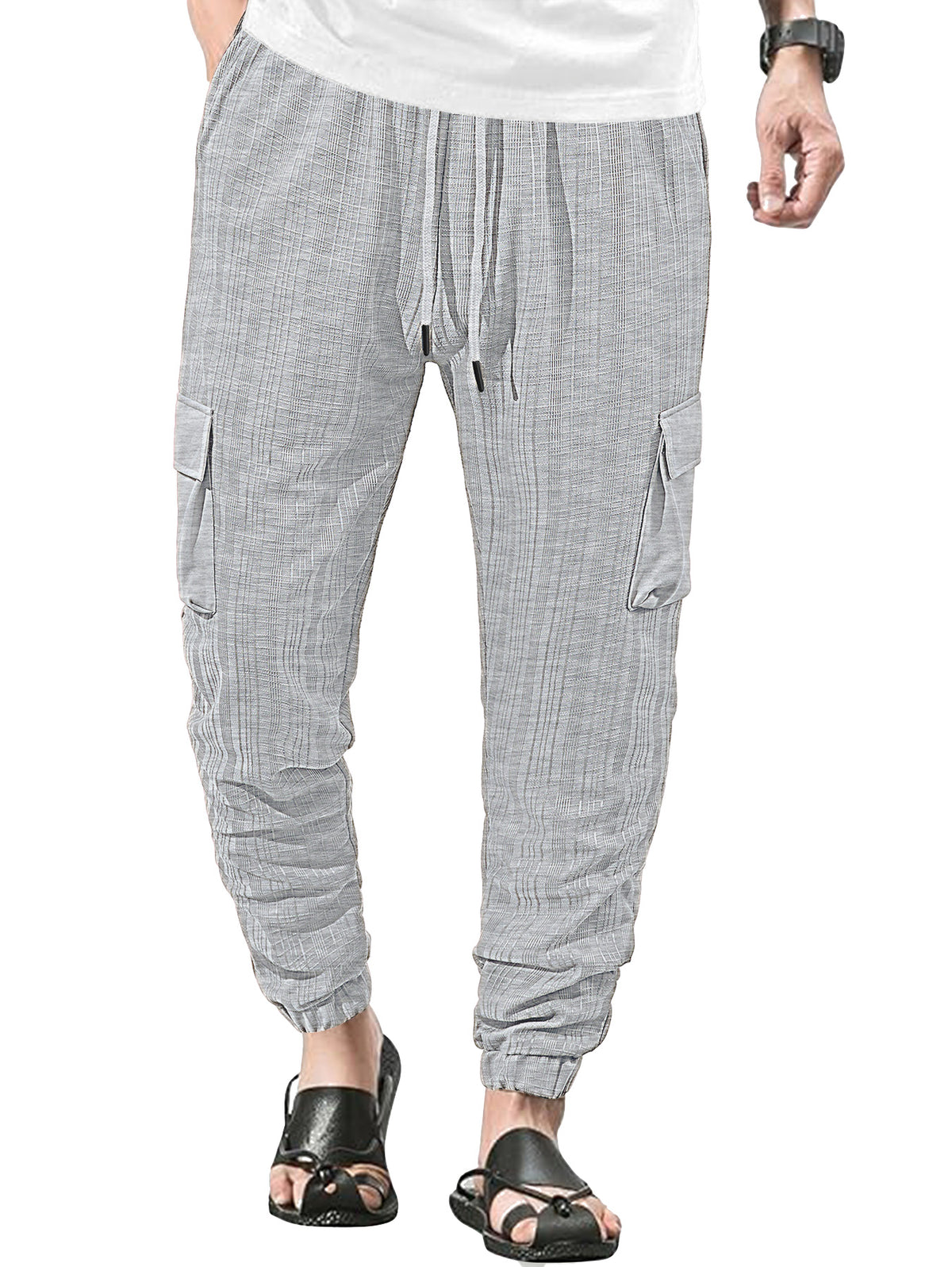 Men's Casual Loose, Comfortable And Breathable Linen-like Casual Pants