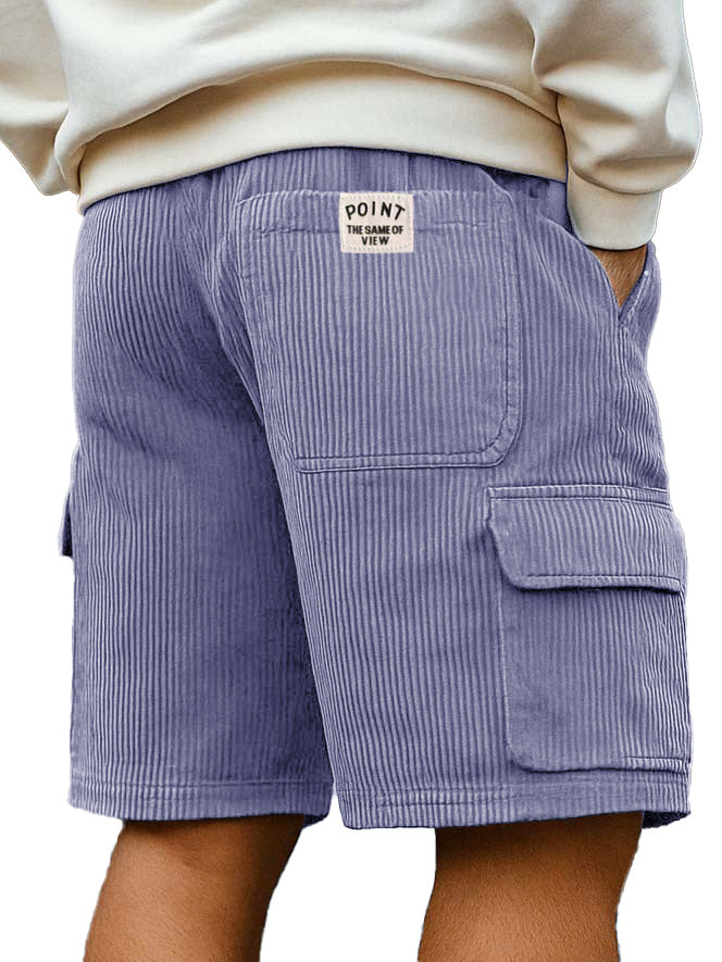 Men's Outdoor Retro Workwear Pocket Ripstop Shorts