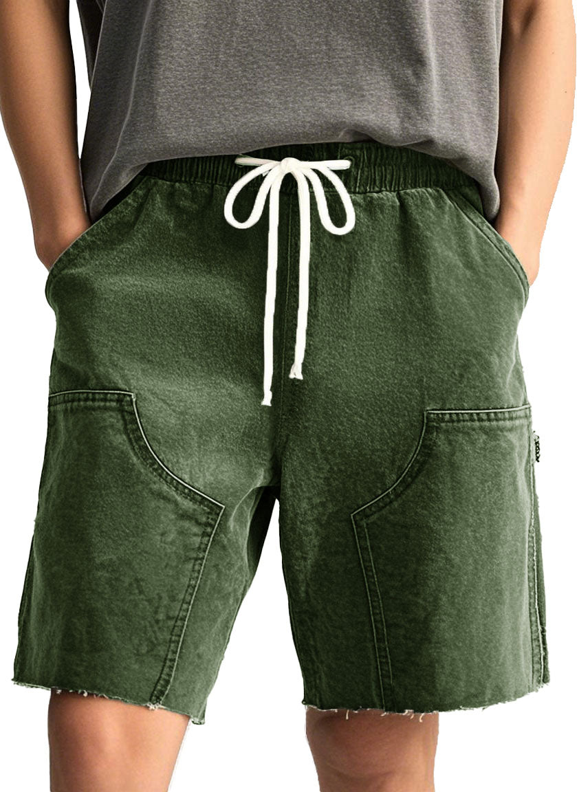 Men's Fashion Retro Casual Pocket Shorts