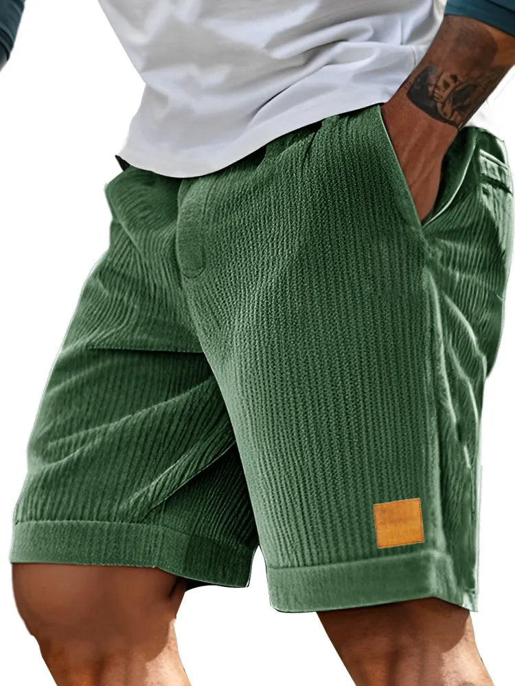 Men's Fashion Casual Retro Sports Embroidered Logo Shorts