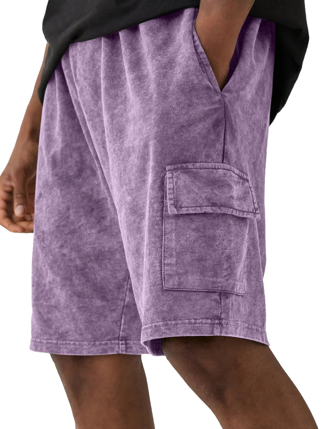 Men's Fashion Retro Cargo Pocket Casual Shorts