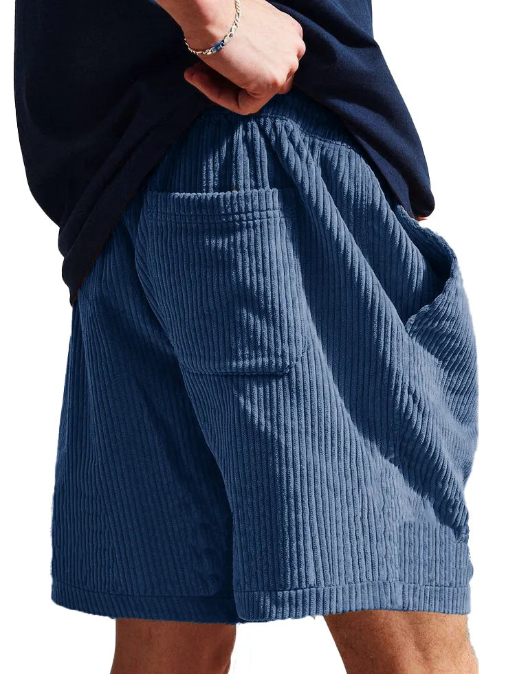 Men's Fashion Casual Corduroy Shorts