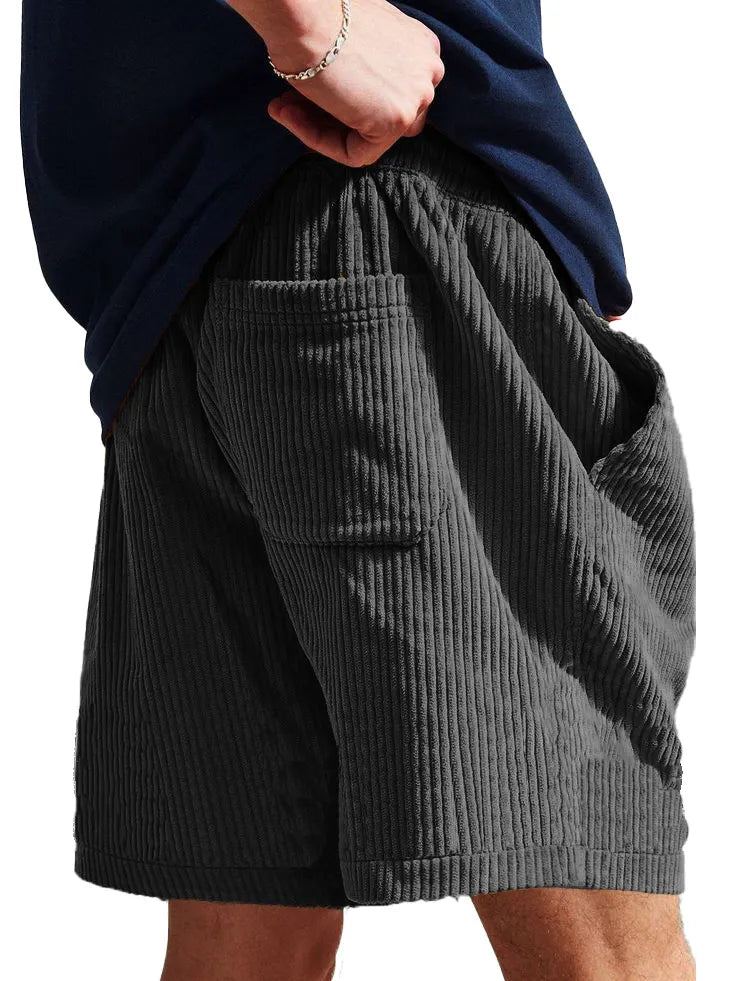Men's Fashion Casual Corduroy Shorts