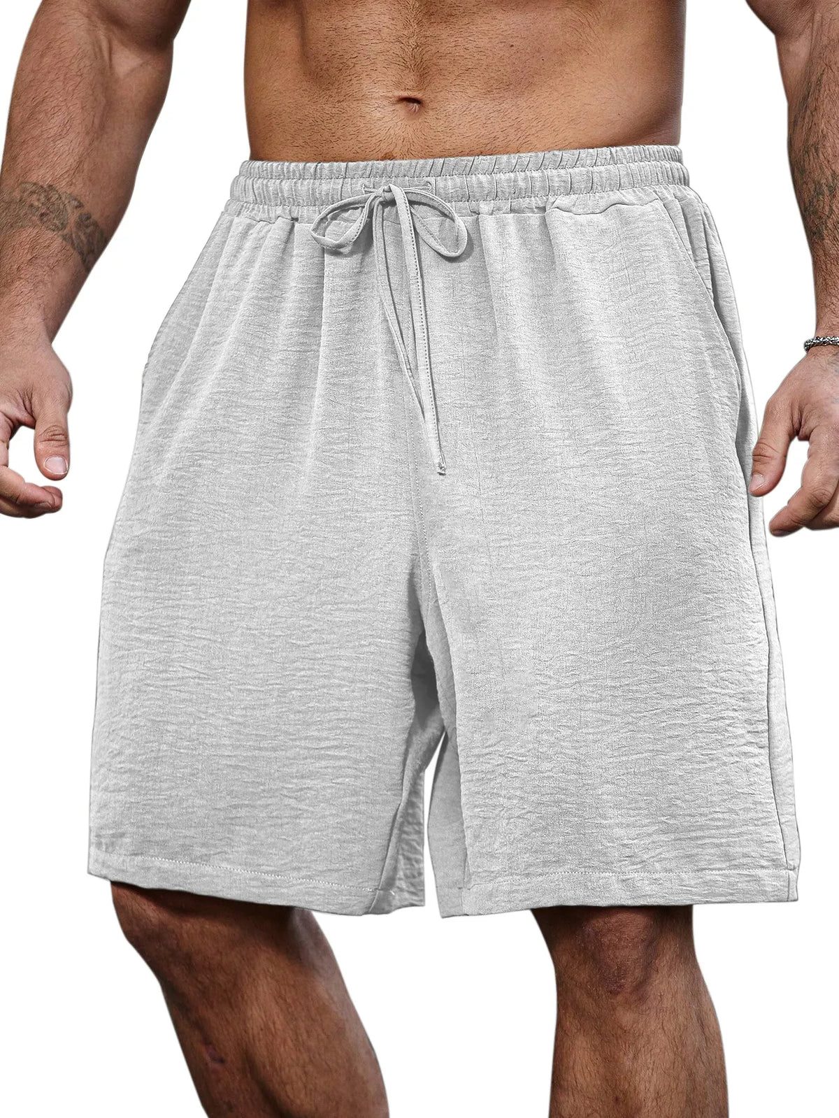 Men's Casual Simple Solid Color Comfortable Shorts