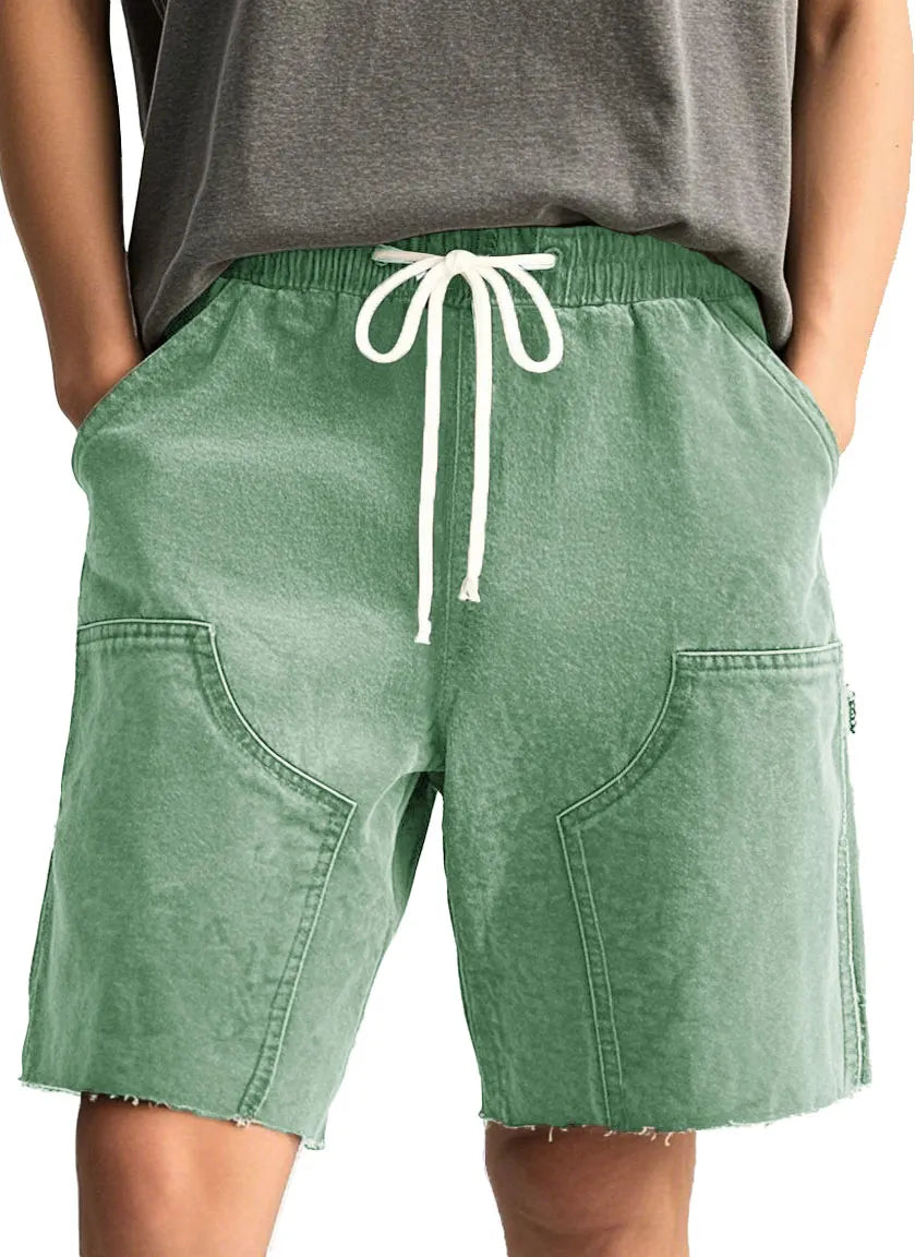 Men's Fashion Retro Casual Pocket Shorts