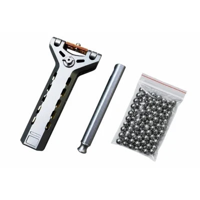 🔥Limited-Time 50% OFF✨Professional Telescopic Aluminum Alloy Auto-Loading Slingshot Full Kit (200 Steel Balls)